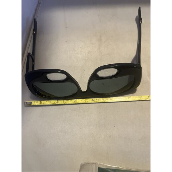 Fisherman Eyewear Sunglasses w/Magnifiers +3.00 Floatable Black MI Japan - Picture 3 of 6